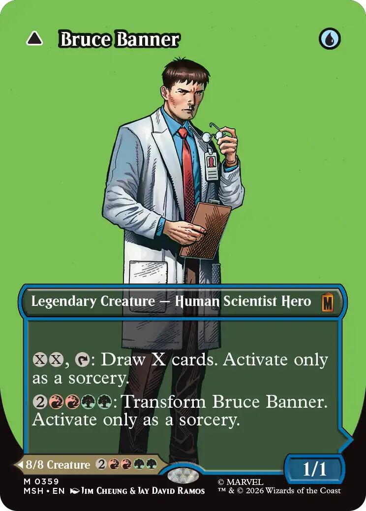 Bruce Banner (Borderless) (0359) [Marvel Super Heroes] | Tabernacle Games