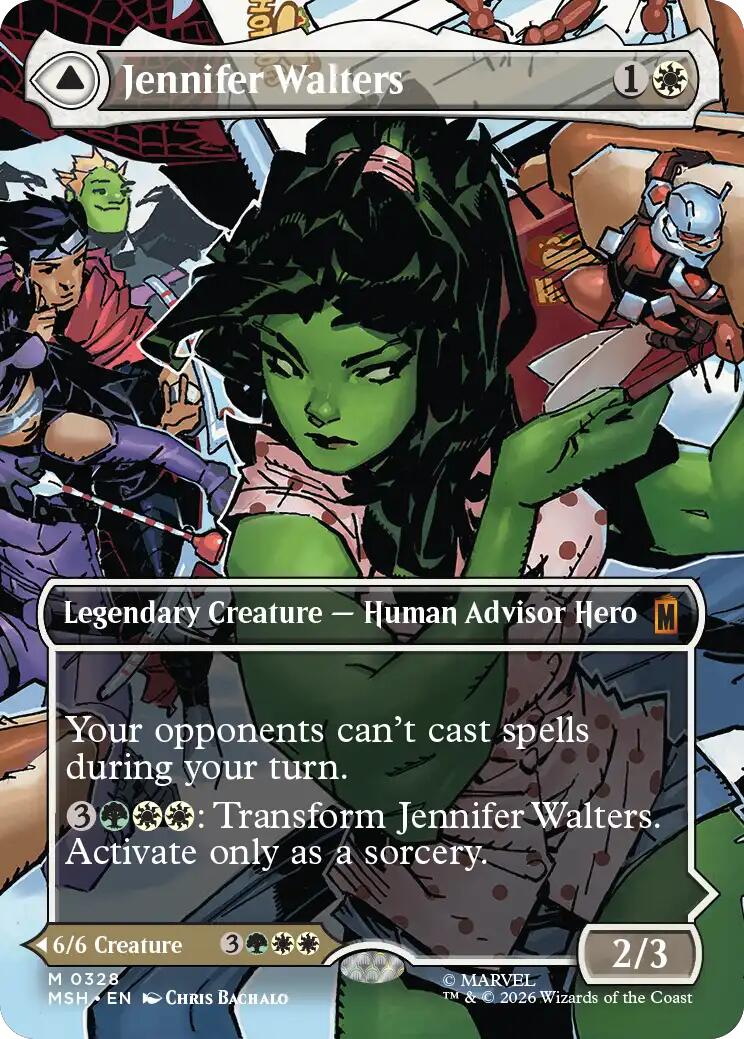 Jennifer Walters // The Sensational She-Hulk (Borderless) (0328) [Marvel Super Heroes] | Tabernacle Games