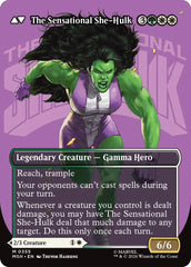 Jennifer Walters // The Sensational She-Hulk (Borderless) (0355) [Marvel Super Heroes] | Tabernacle Games