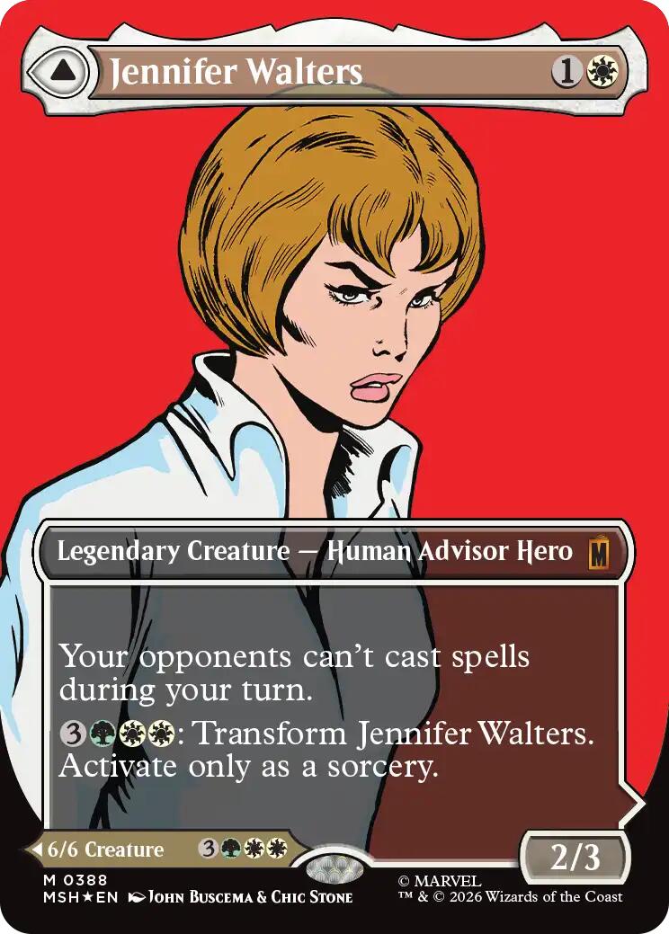 Jennifer Walters // The Sensational She-Hulk (Borderless) (0388) [Marvel Super Heroes] | Tabernacle Games