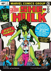 Jennifer Walters // The Sensational She-Hulk (Borderless) (0388) [Marvel Super Heroes] | Tabernacle Games