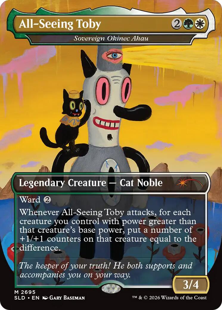 All-Seeing Toby - Sovereign Okinec Ahau [Secret Lair Drop Series] | Tabernacle Games