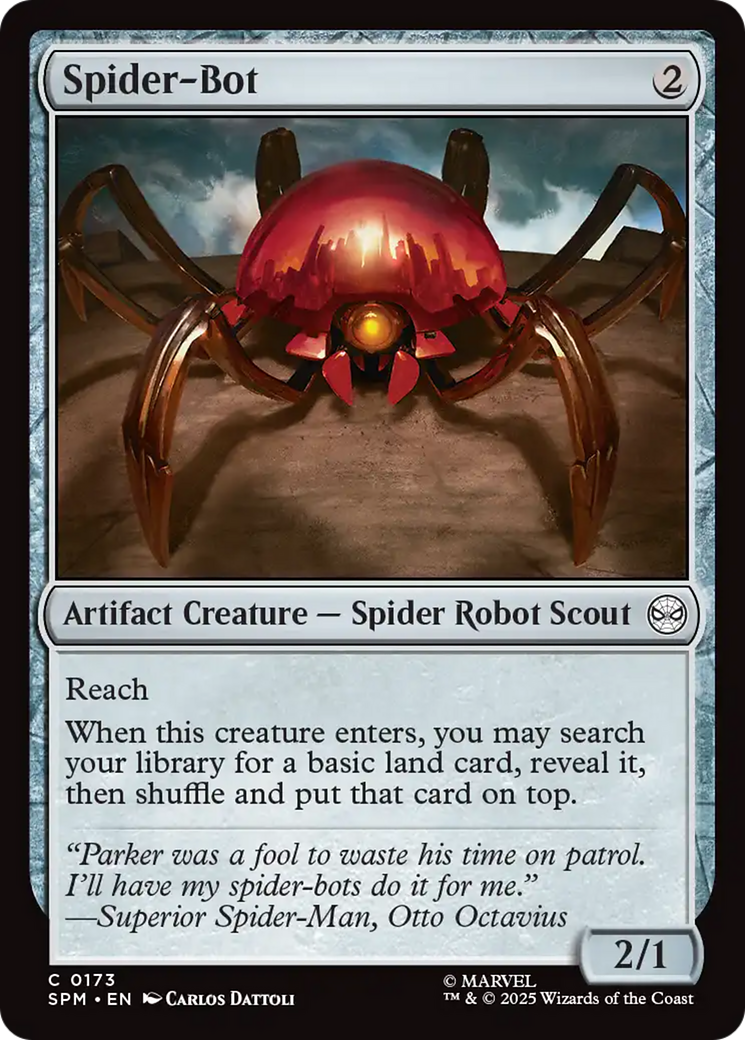 Spider-Bot [Marvel's Spider-Man] | Tabernacle Games