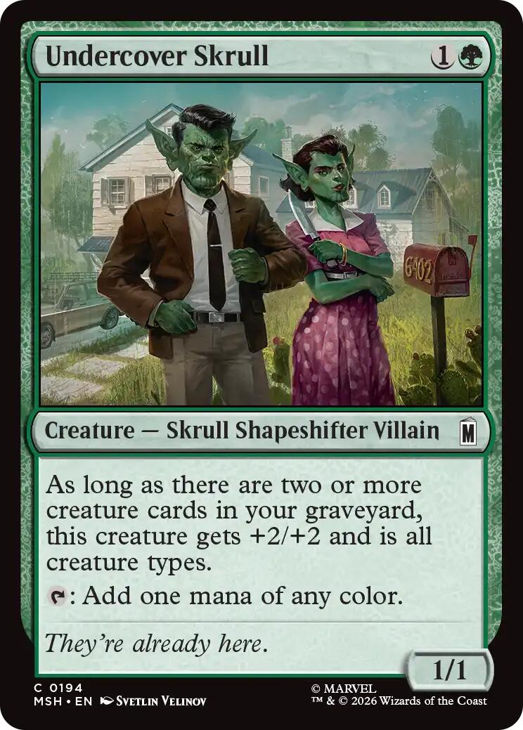 Undercover Skull [Marvel Super Heroes] | Tabernacle Games