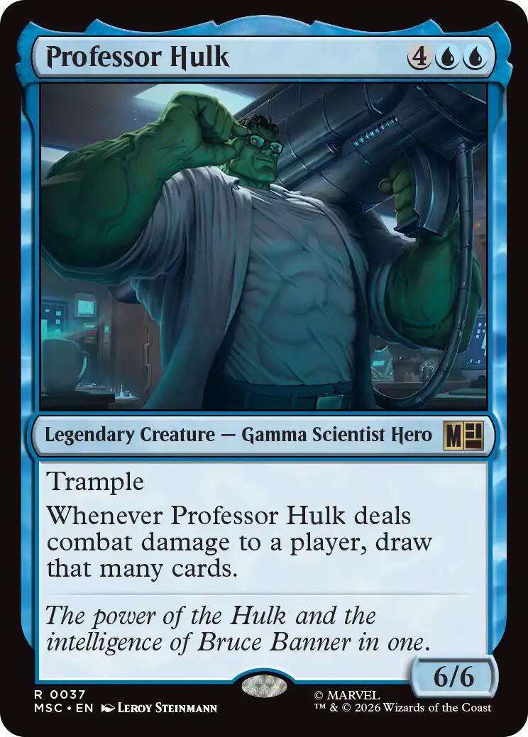 Professor Hulk (Surge Foil) [Marvel Super Heroes Commander] | Tabernacle Games