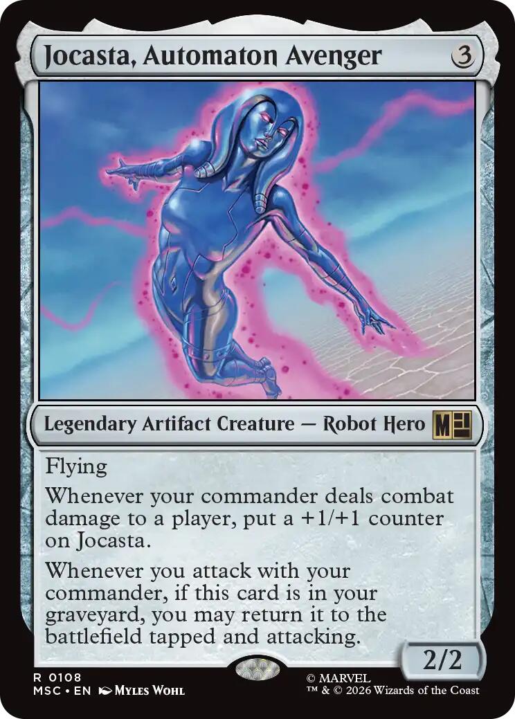 Jocasta, Automaton Avenger (Surge Foil) [Marvel Super Heroes Commander] | Tabernacle Games