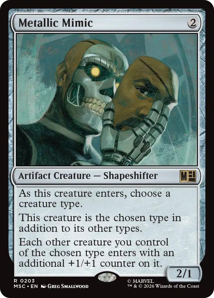 Metallic Mimic (Surge Foil) [Marvel Super Heroes Commander] | Tabernacle Games