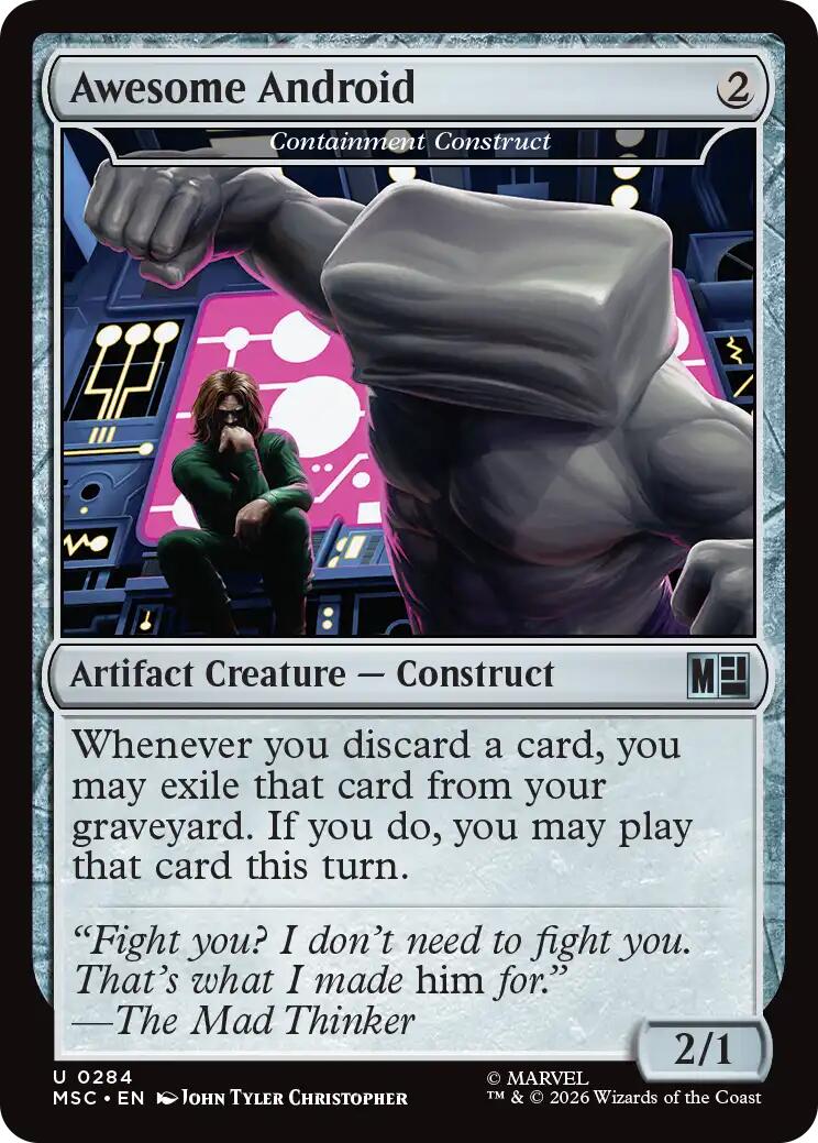 Awesome Android - Containment Construct [Marvel Super Heroes Commander] | Tabernacle Games