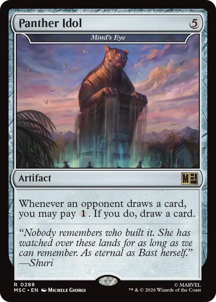 Panther Idol - Mind's Eye [Marvel Super Heroes Commander] | Tabernacle Games