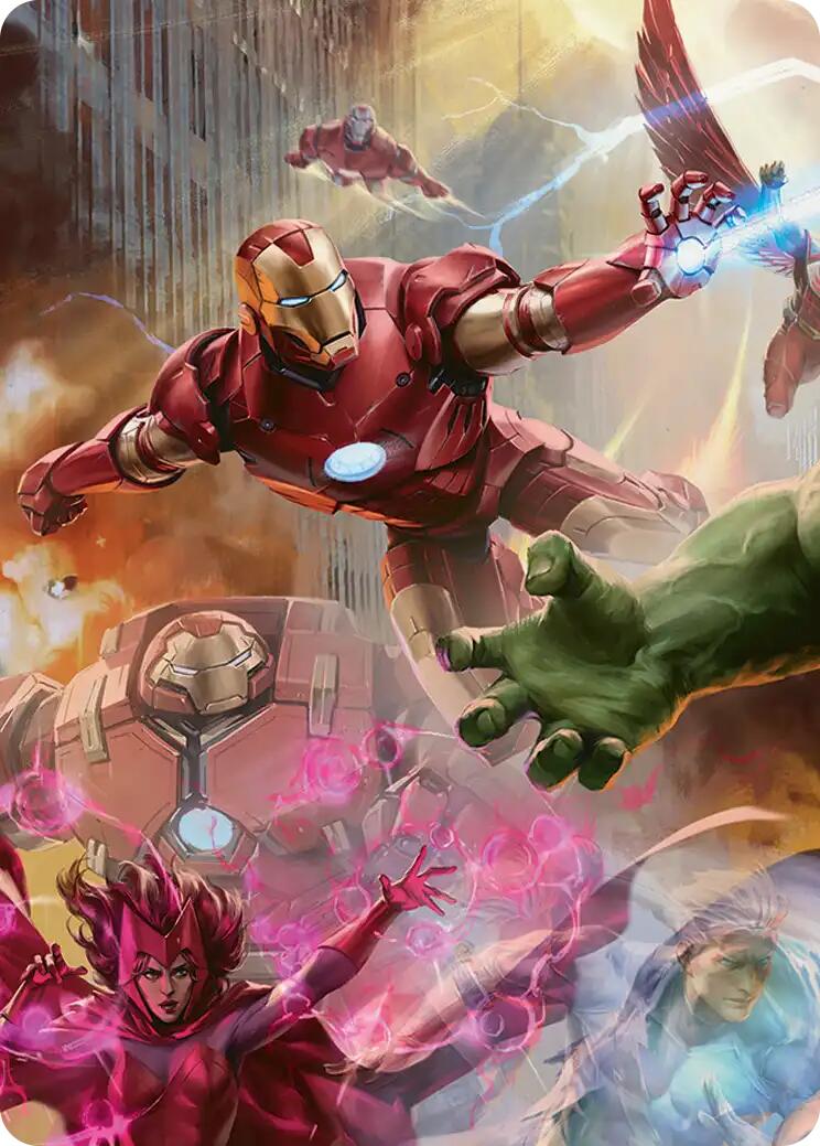 Iron Man, Futurist Paragon Art Card [Marvel Super Heroes Art Series] | Tabernacle Games