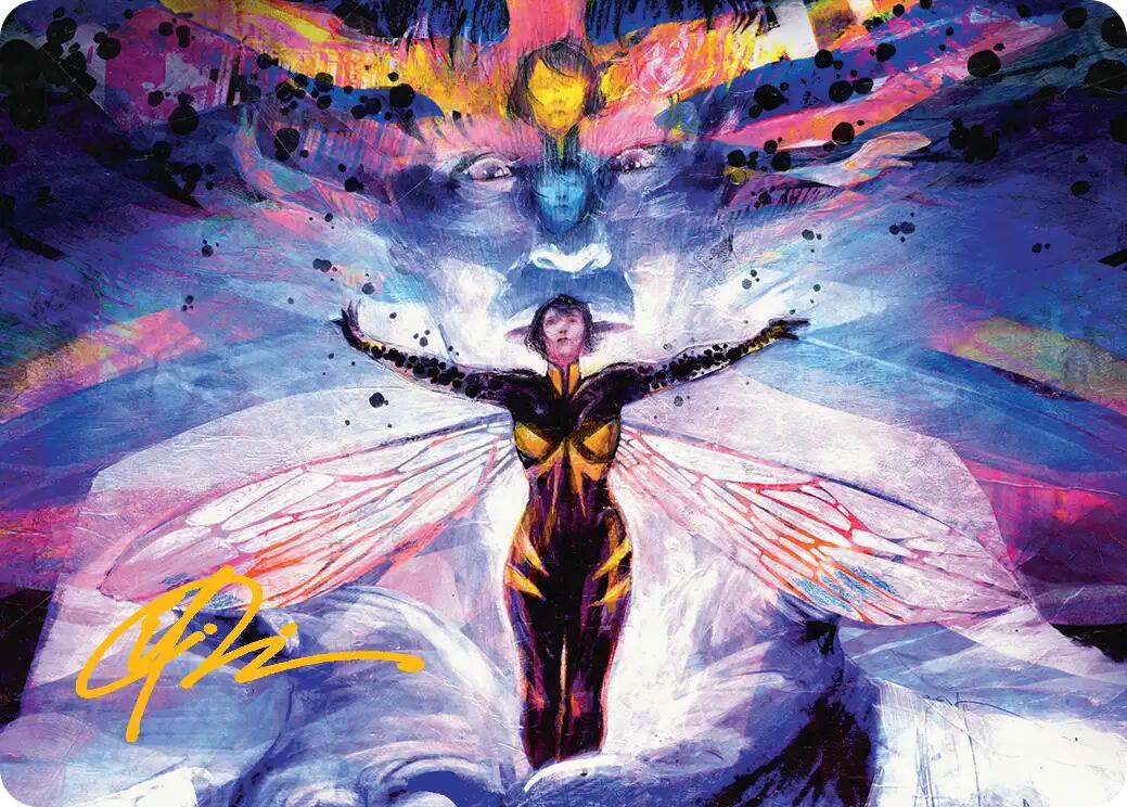 Pym Particles Art Card (Gold-Stamped Signature) [Marvel Super Heroes Art Series] | Tabernacle Games