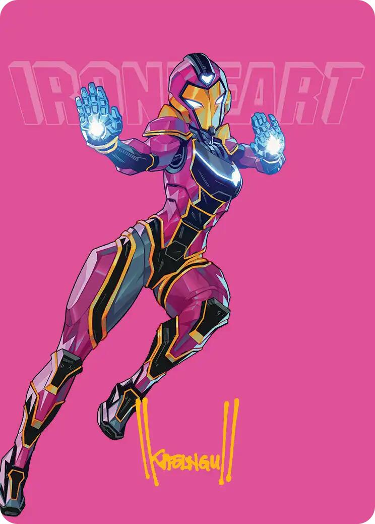 Ironheart, Clever Champion Art Card (Gold-Stamped Signature) [Marvel Super Heroes Art Series] | Tabernacle Games