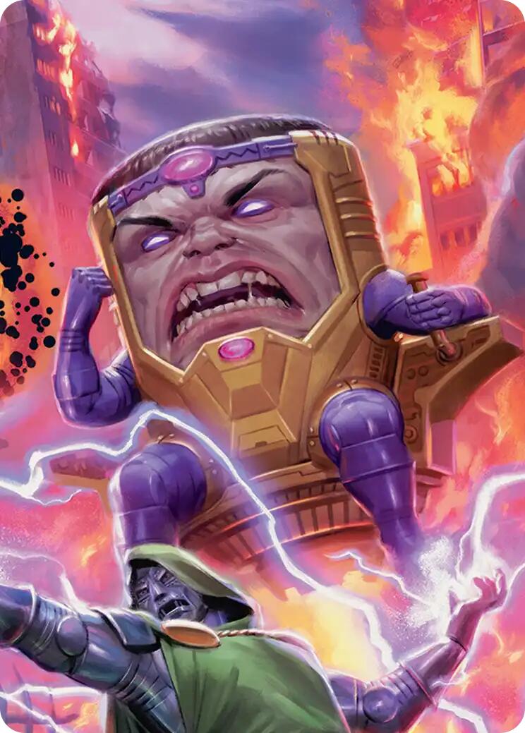 M.O.D.O.K., Evil Intellect Art Card [Marvel Super Heroes Art Series] | Tabernacle Games