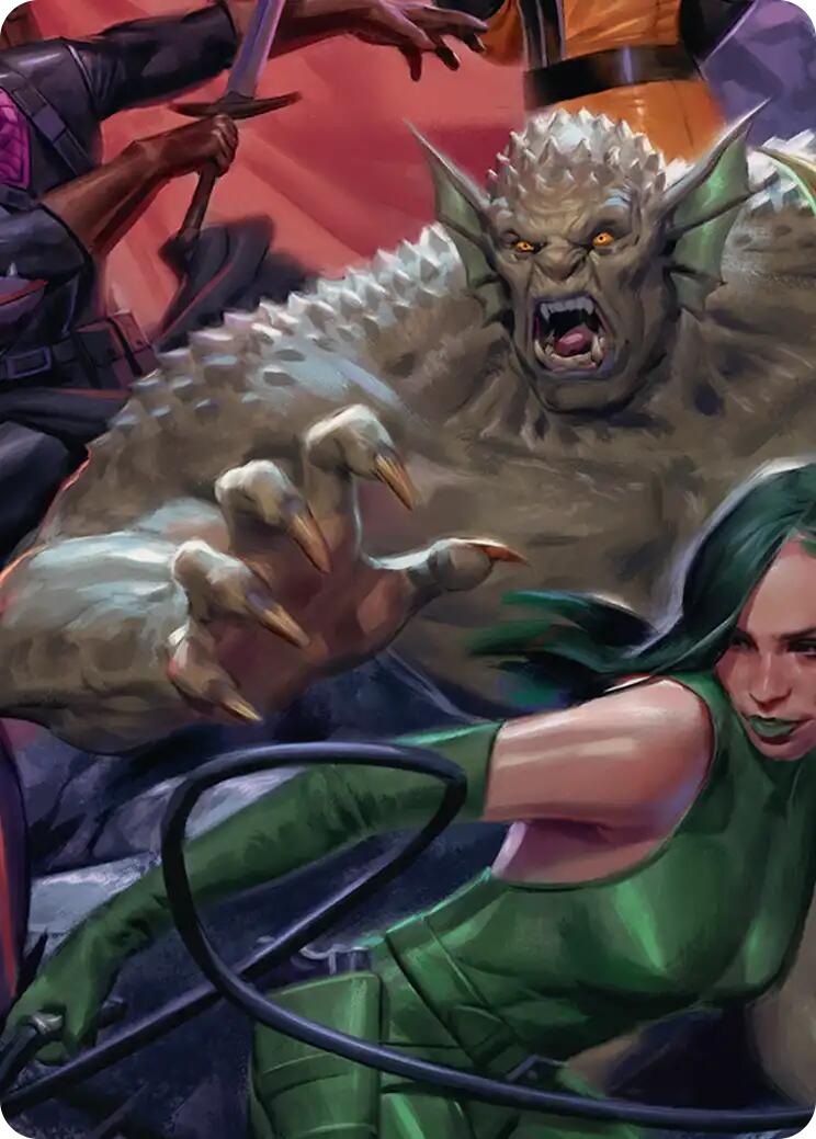 Abomination, Irradiated Brute Art Card [Marvel Super Heroes Art Series] | Tabernacle Games