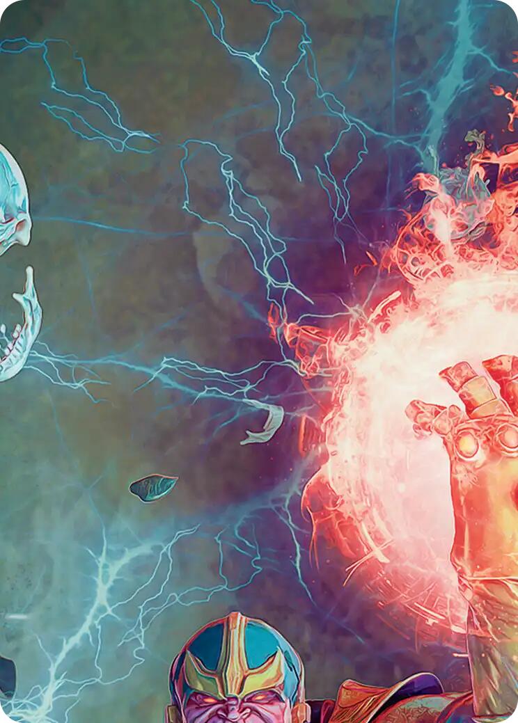 Thanos, the Mad Titan Art Card (2/9) [Marvel Super Heroes Art Series] | Tabernacle Games