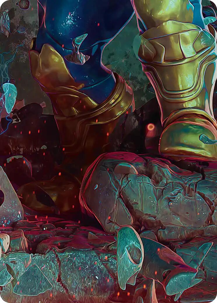 Thanos, the Mad Titan Art Card (8/9) [Marvel Super Heroes Art Series] | Tabernacle Games