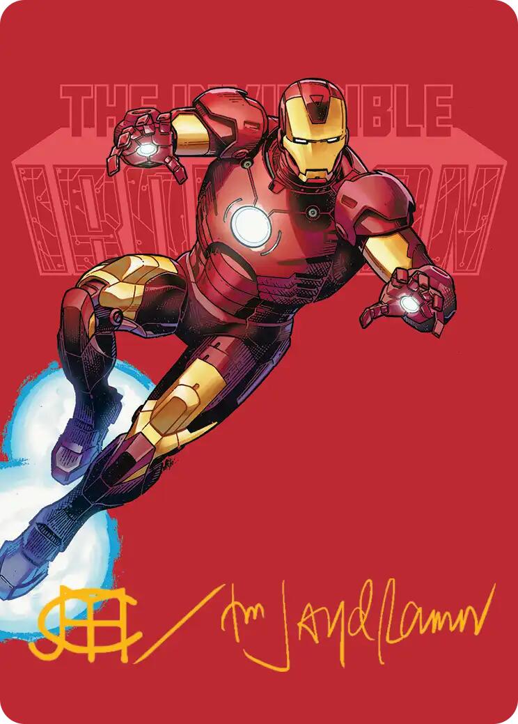 The Invincible Iron Man Art Card (Gold-Stamped Signature) [Marvel Super Heroes Art Series] | Tabernacle Games