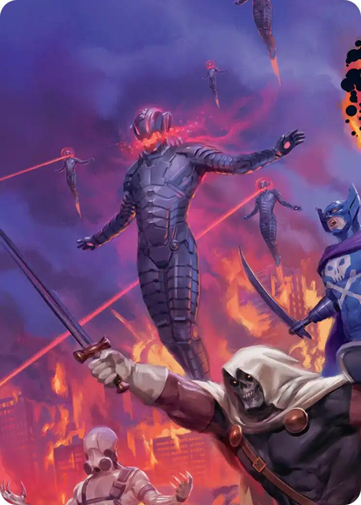 Ultron, Machine Overlord Art Card [Marvel Super Heroes Art Series] | Tabernacle Games