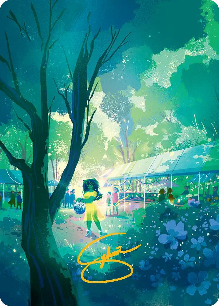 Forest Art Card (Gold-Stamped Signature) [Marvel Super Heroes Art Series] | Tabernacle Games