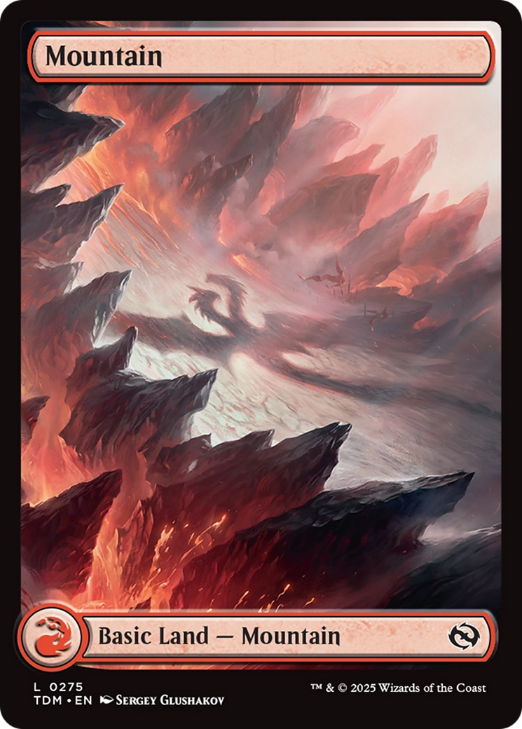 Mountain (0275) [Tarkir: Dragonstorm] | Tabernacle Games