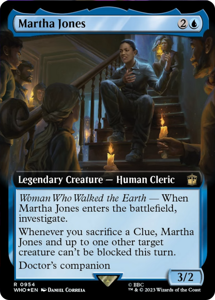 Martha Jones (Extended Art) (Surge Foil) [Doctor Who] | Tabernacle Games