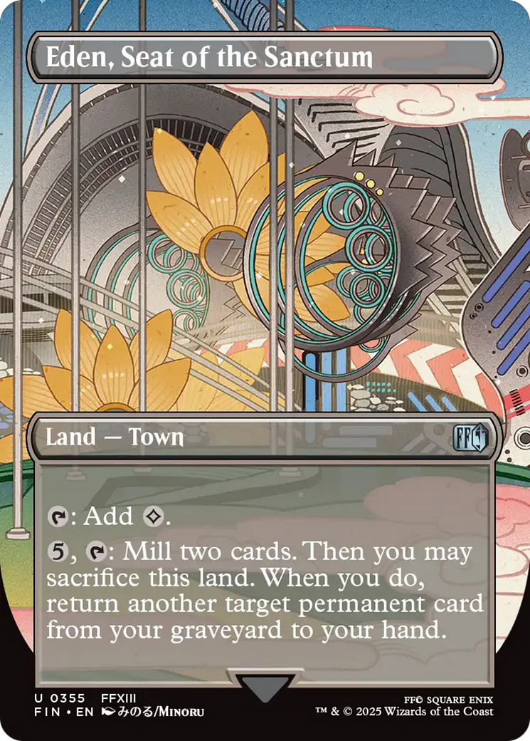 Eden, Seat of the Sanctum (Borderless) [FINAL FANTASY] | Tabernacle Games