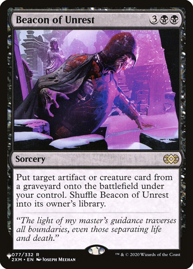 Beacon of Unrest [The List] | Tabernacle Games