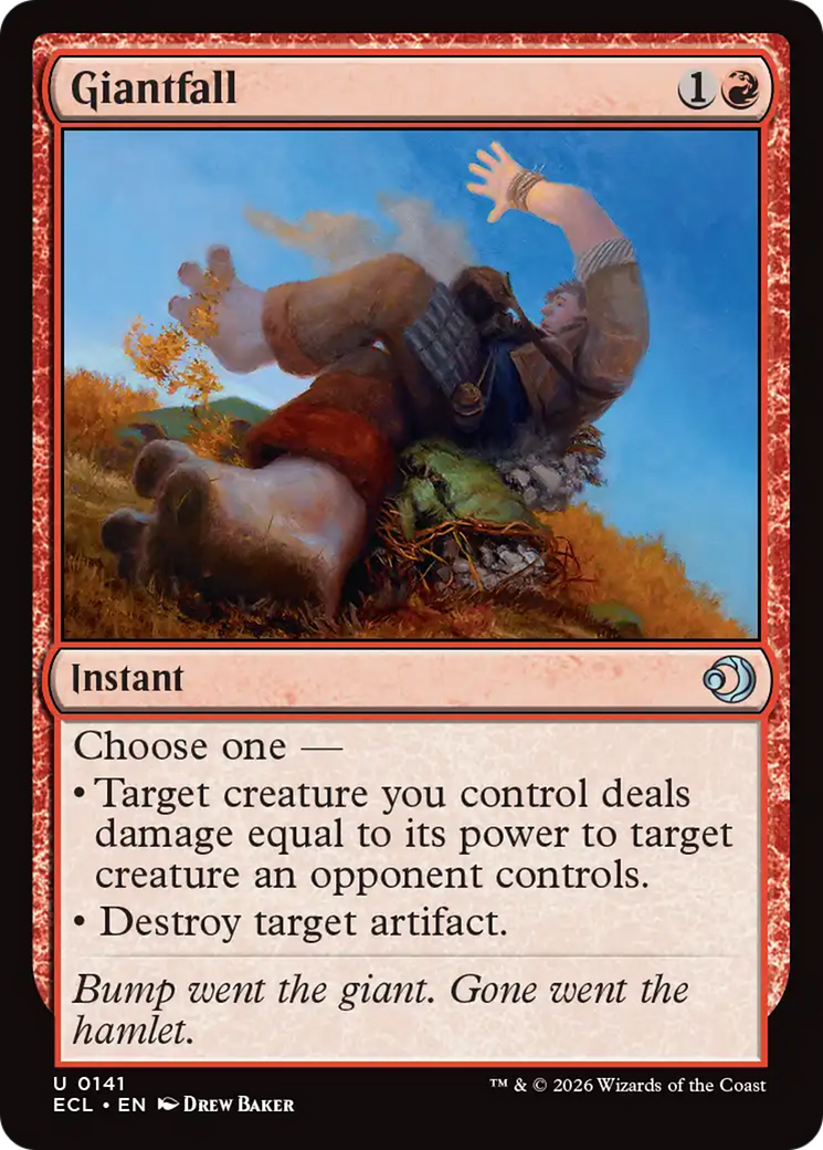 Giantfall [Lorwyn Eclipsed] | Tabernacle Games
