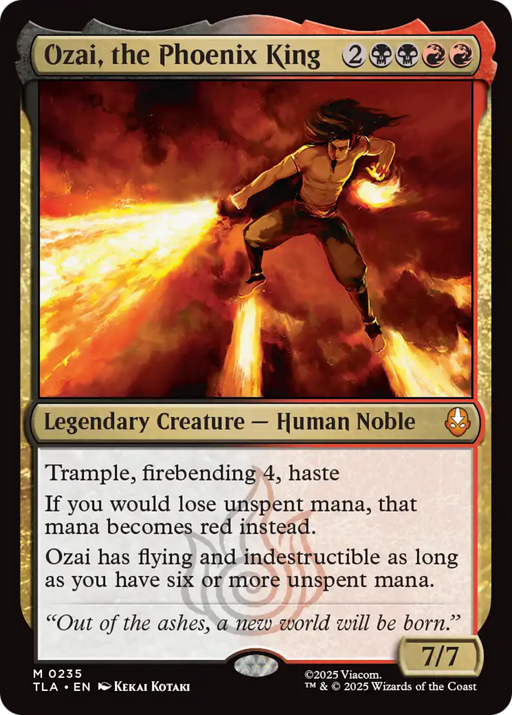 Ozai, the Phoenix King [Avatar: The Last Airbender] | Tabernacle Games