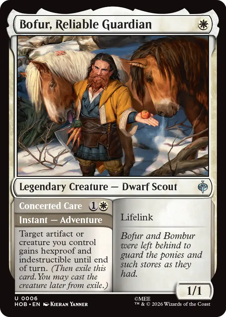 Bofur, Reliable Guardian [The Hobbit] | Tabernacle Games