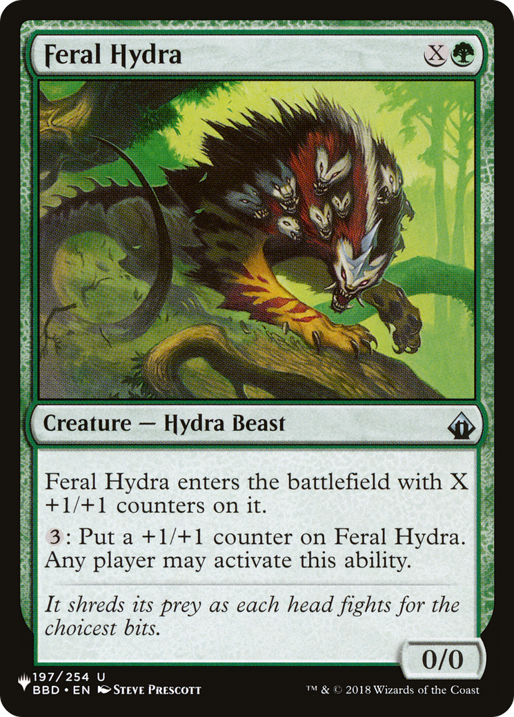 Feral Hydra [The List Reprints] | Tabernacle Games