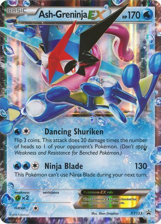 Ash-Greninja EX (XY133) (Jumbo Card) [XY: Black Star Promos] | Tabernacle Games