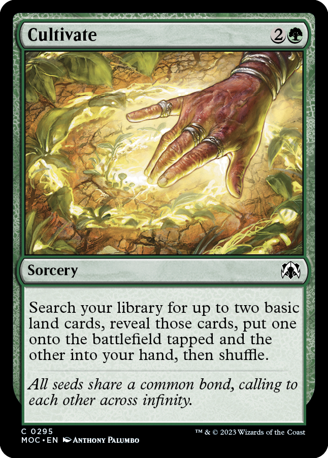 Cultivate [March of the Machine Commander] | Tabernacle Games