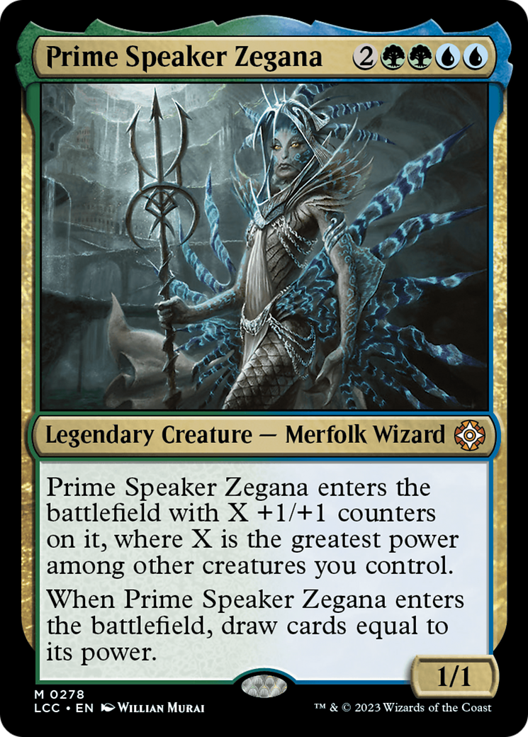 Prime Speaker Zegana [The Lost Caverns of Ixalan Commander] | Tabernacle Games