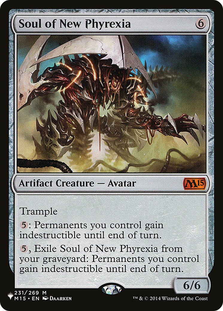 Soul of New Phyrexia [The List] | Tabernacle Games