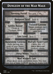 Dungeon of the Mad Mage // Tomb of Annihilation Double-Sided Token [Dungeons & Dragons: Adventures in the Forgotten Realms Tokens] | Tabernacle Games