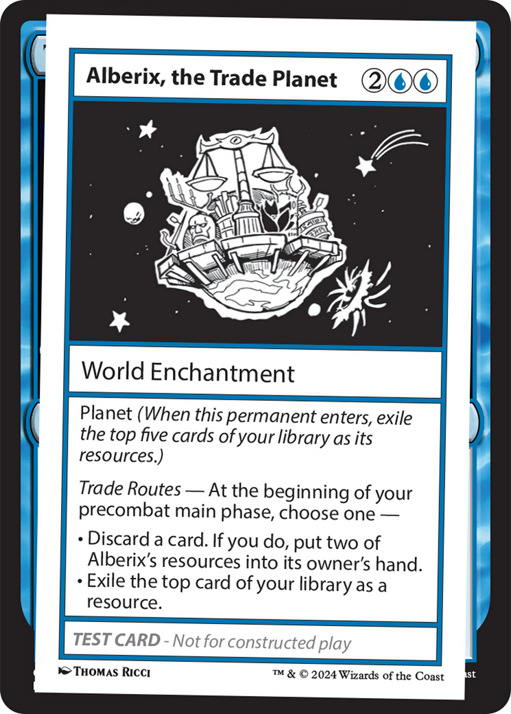 Alberix, the Trade Planet [Mystery Booster 2 Playtest Cards] | Tabernacle Games