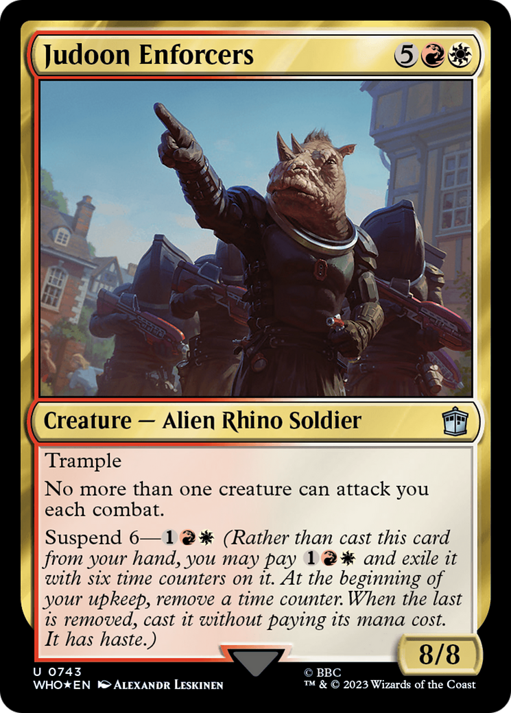 Judoon Enforcers (Surge Foil) [Doctor Who] | Tabernacle Games