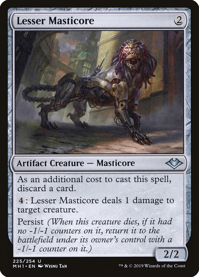 Lesser Masticore [Modern Horizons] | Tabernacle Games