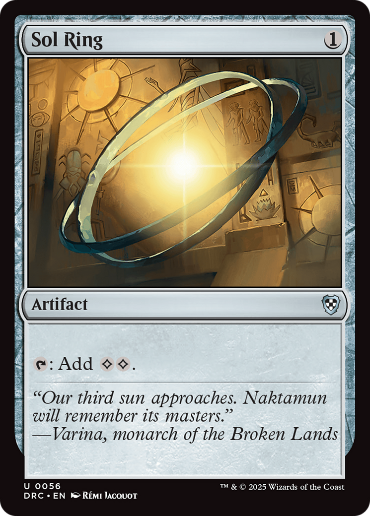 Sol Ring [Aetherdrift Commander] | Tabernacle Games