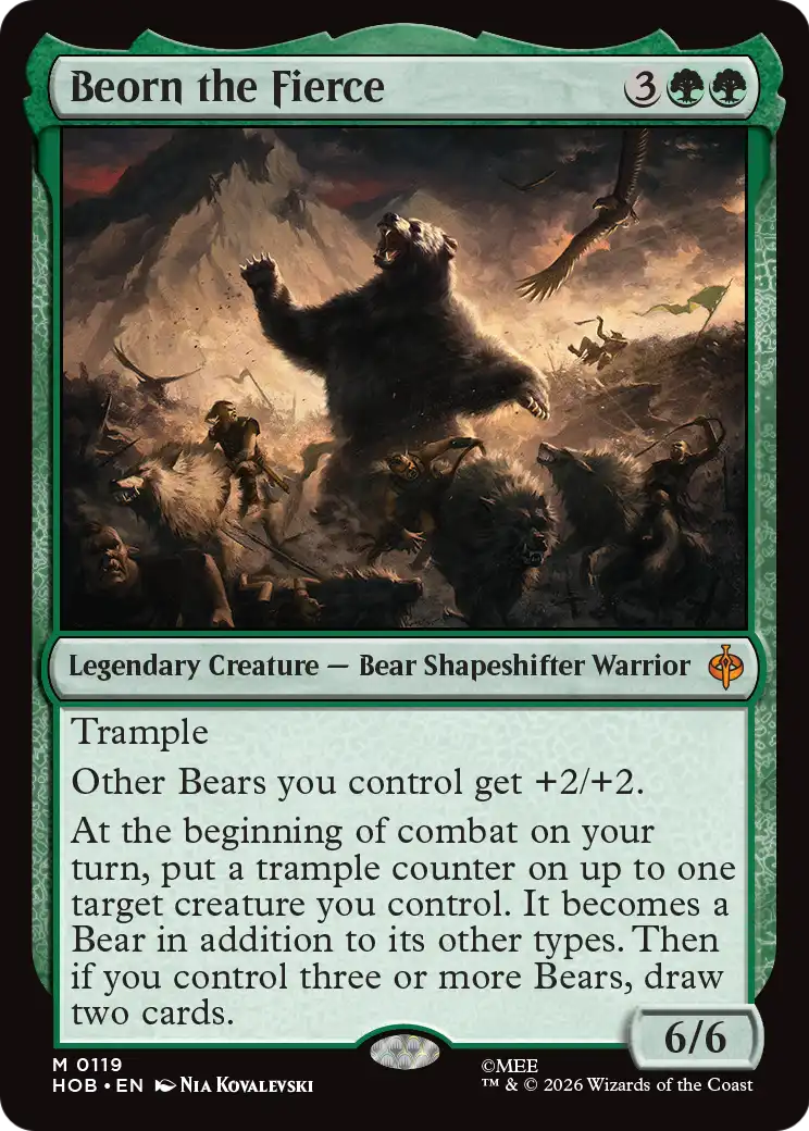 Beorn the Fierce [The Hobbit] | Tabernacle Games