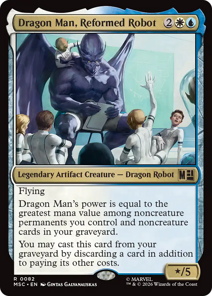 Dragon Man, Reformed Robot [Marvel Super Heroes Commander] | Tabernacle Games