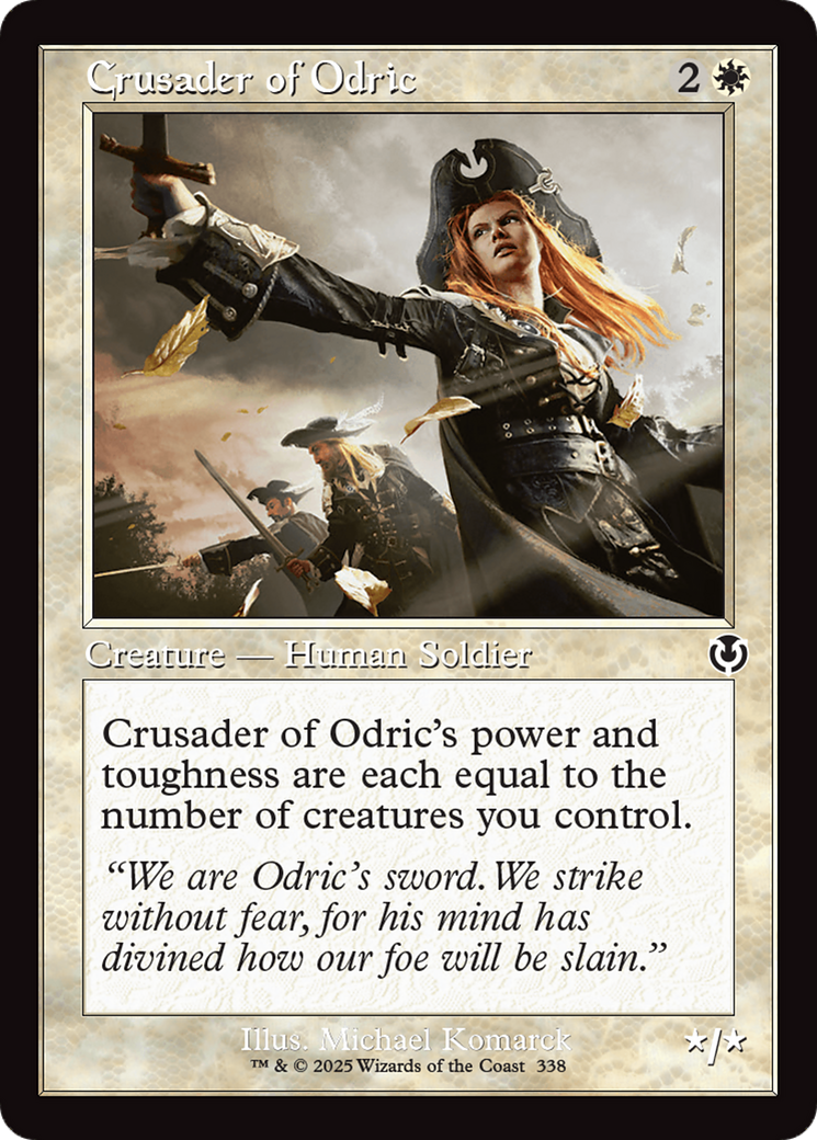 Crusader of Odric (Retro Frame) [Innistrad Remastered] | Tabernacle Games