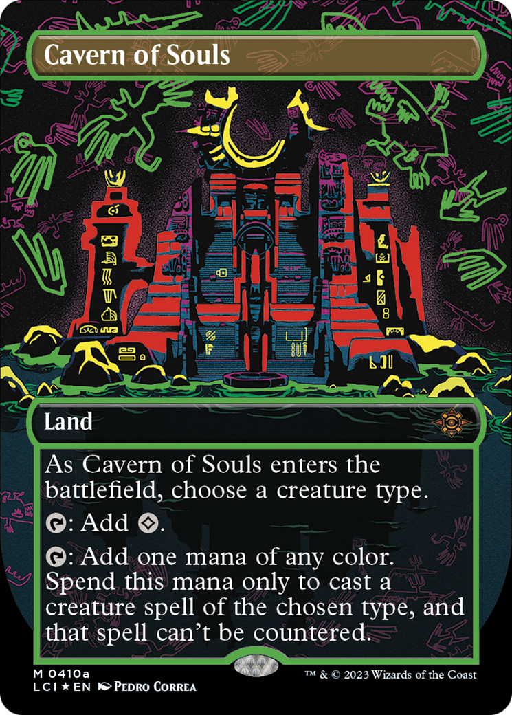 Cavern of Souls (0410a) (Borderless) [The Lost Caverns of Ixalan] | Tabernacle Games