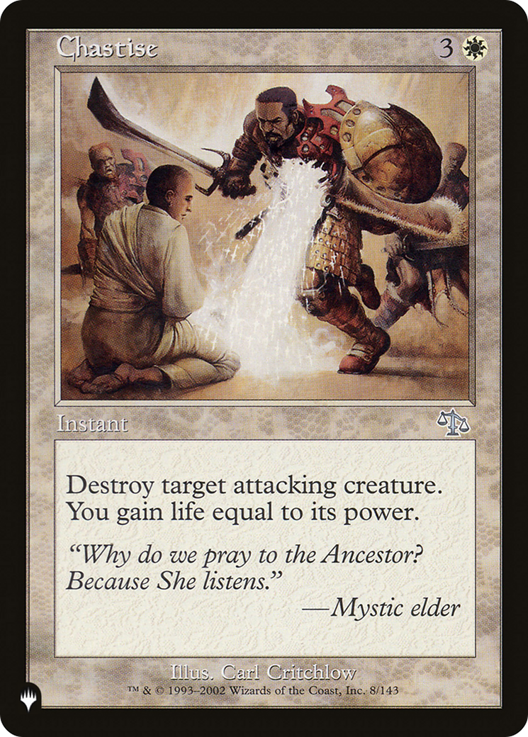 Chastise [The List] | Tabernacle Games