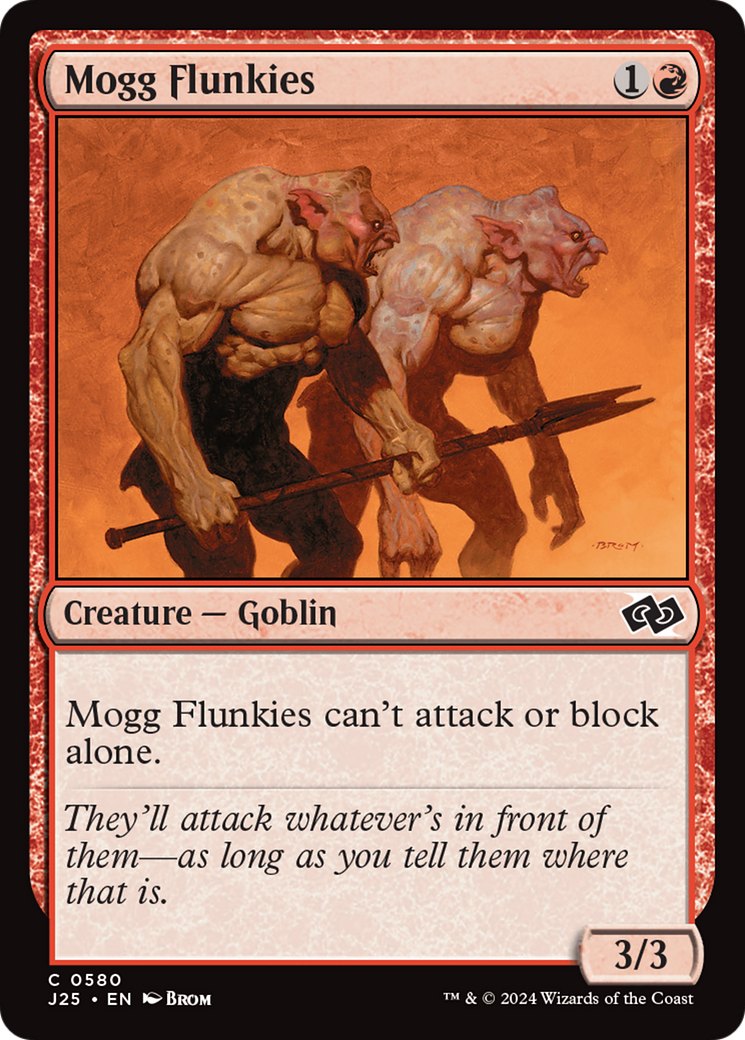 Mogg Flunkies [Foundations Jumpstart] | Tabernacle Games