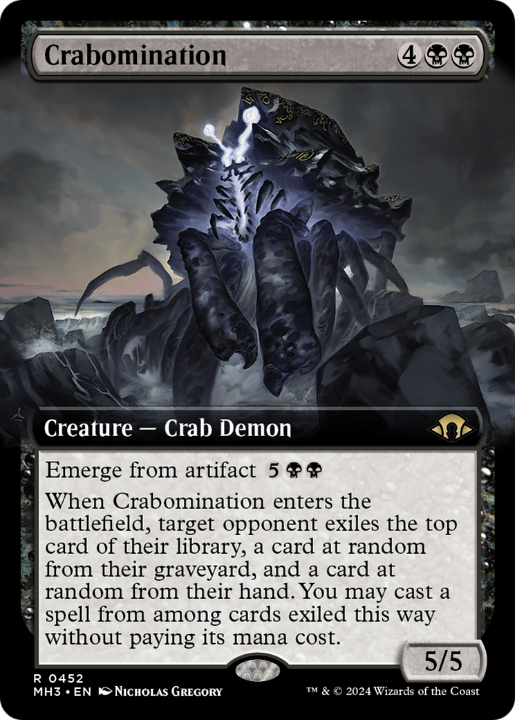 Crabomination (Extended Art) [Modern Horizons 3] | Tabernacle Games