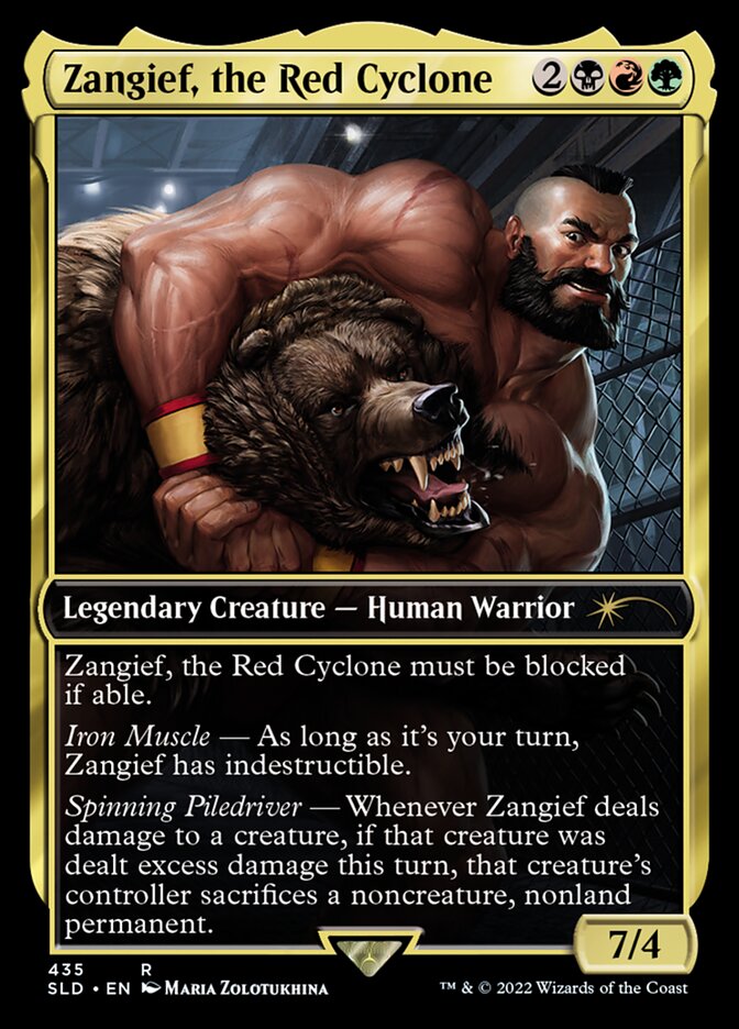 Zangief, the Red Cyclone [Secret Lair Drop Series] | Tabernacle Games