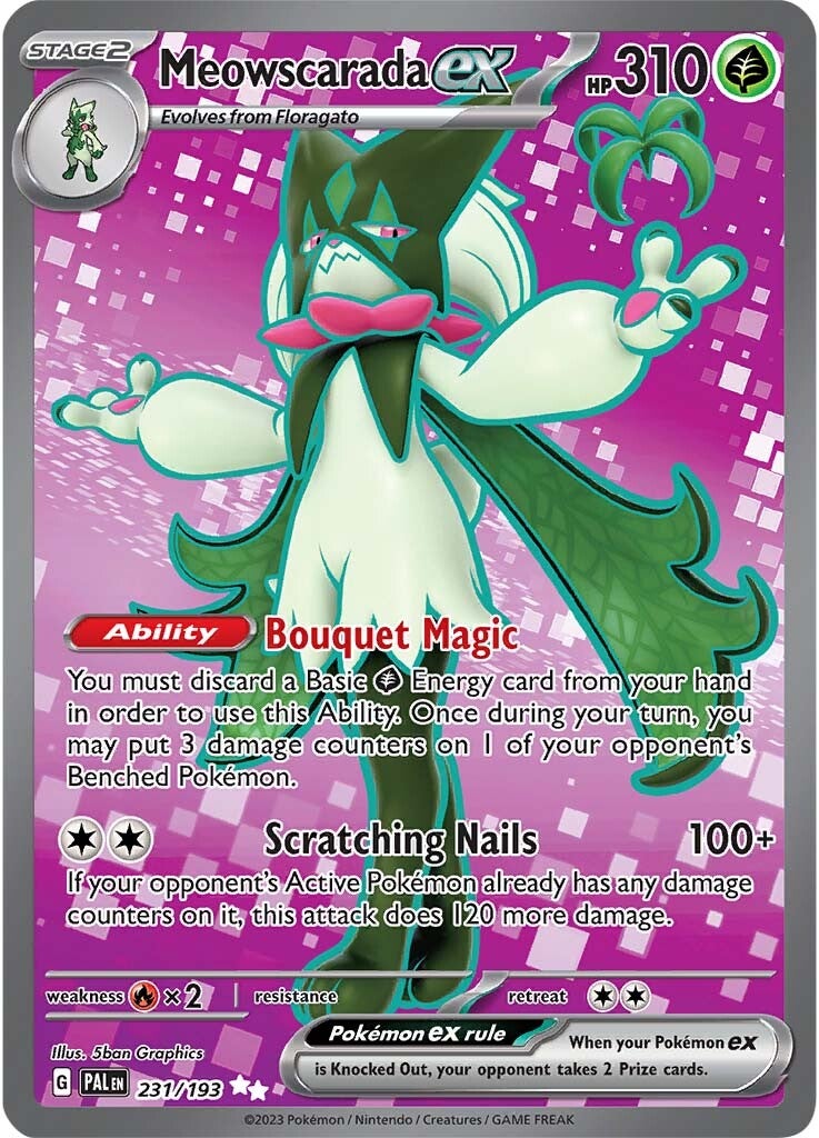 Meowscarada ex (231/193) [Scarlet & Violet: Paldea Evolved] | Tabernacle Games