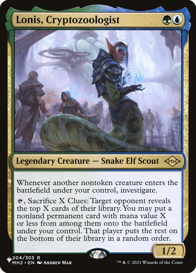 Lonis, Cryptozoologist [The List] | Tabernacle Games